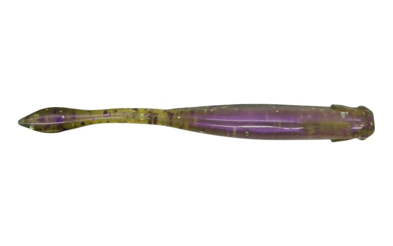 X Zone Lures Hot Shot Minnow Soft Baits - 3.25" Scented Lures For Bass & Walleye (Pack Of 8)