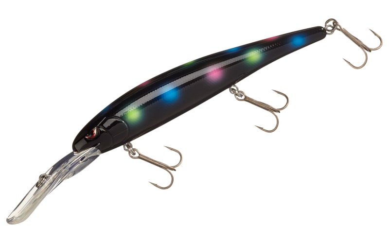 black and mild fishing lures SPRO MadEye Minnow 120 Black Dot