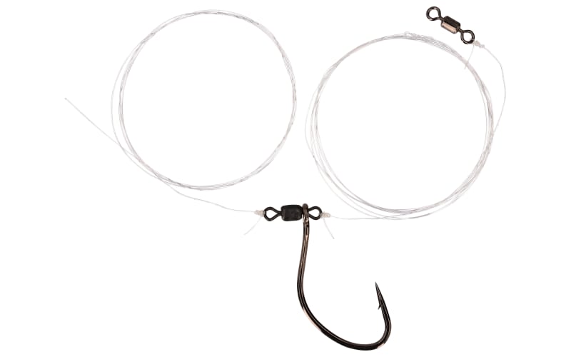 dropshot hooks for bass fishing Reaction Tackle Drop Shot Hooks- Pack of 50 Whether youre targeting pressured bass XPS Dropshot Rig - 1/0
