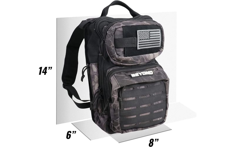 Beyond Fishing Tackle Backpack- The Voyager (Black Onyx)