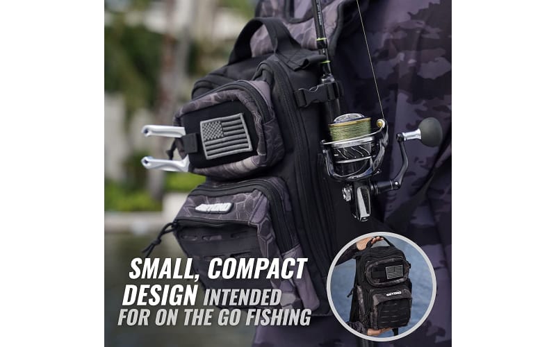 Beyond Fishing Tackle Backpack- The Voyager Black Onyx • Price »