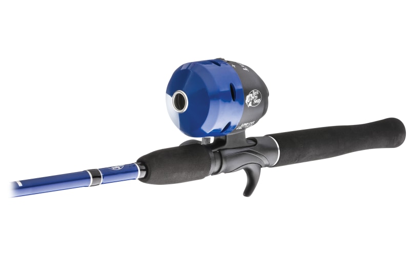 Bass Pro Shops Lunker Gear Rod & Reel Spincast Combo Kit - Blue