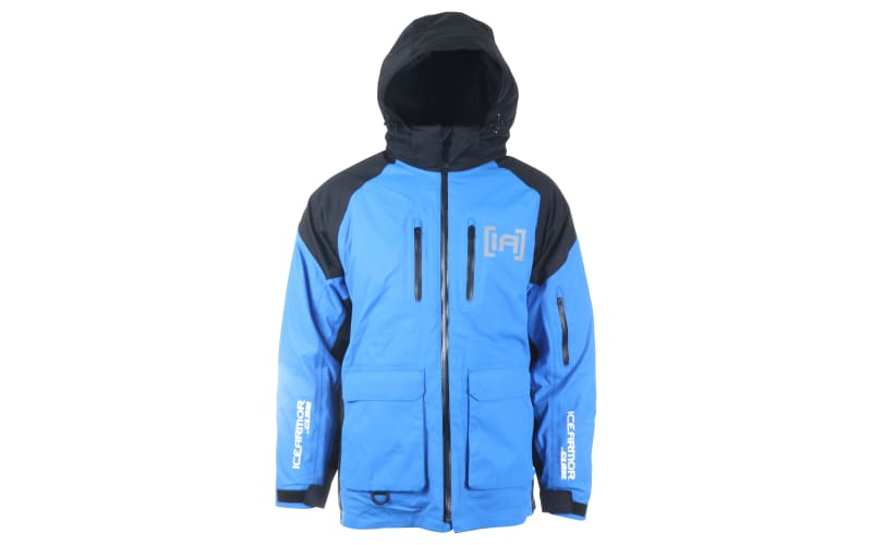 Men's IceArmor by Clam Ascent Float Parka Detachable Hood Ice Fishing Shell  Jacket