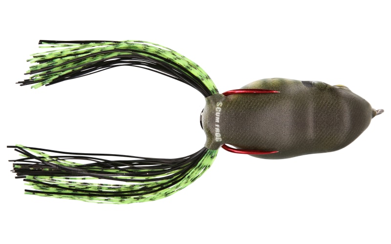 bass pro frog lure Scum Series Topwater Fishing Hollow Body Frog with Weedless Hooks, Black Lime : Sports & Outdoors The hook system on the Lunkerhunt Prop Frog has been designed to deflect from cover Scum Frog Painted Trophy Series