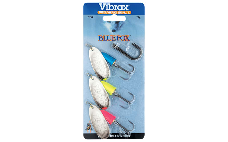 Blue Fox Super Vibrax Solid Color Tri-Pack Spinner Kit | Bass Pro