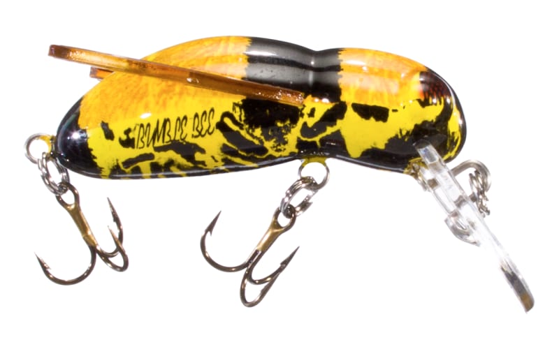 bumblebee popping bugs fishing lure Rebel Bumble Bug, 7/64 oz / Bumble Bee