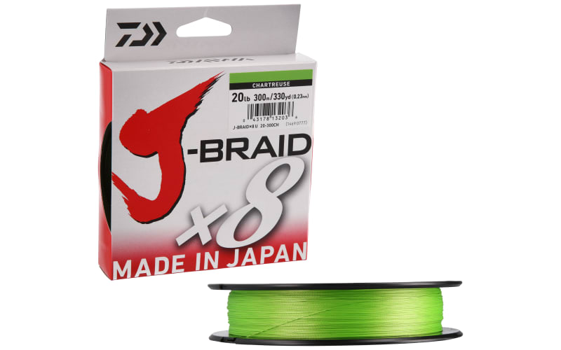 Daiwa J-Braid 8-Strand Braided Line