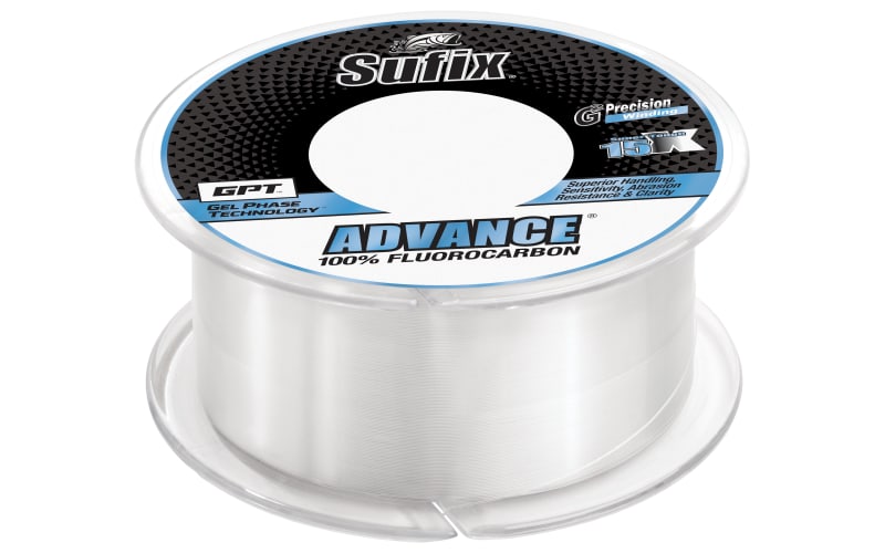 Sufix Advance Clear 150m 0.16mm-0.30mm Monofilament Line Abrasion resistant