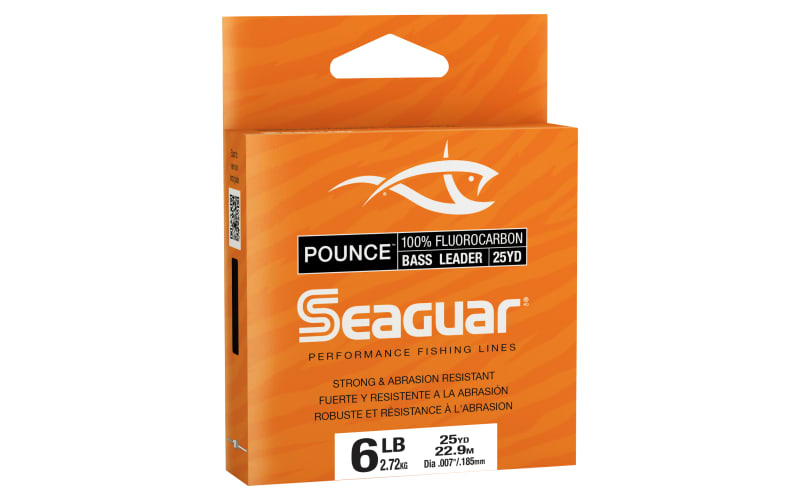 Seaguar Pounce Bass Fluorocarbon Leader | Bass Pro Shops