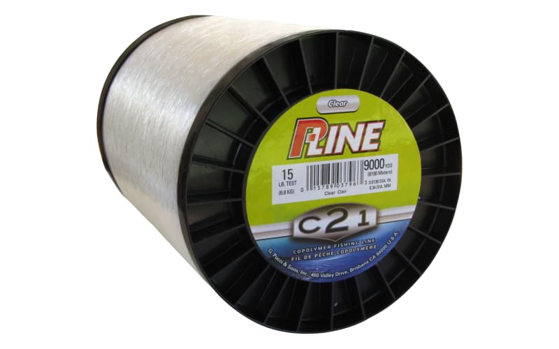 (2) P-Line Copolymer Fishing Line 20 Lb Test 300 Yards Clear ~ NEW