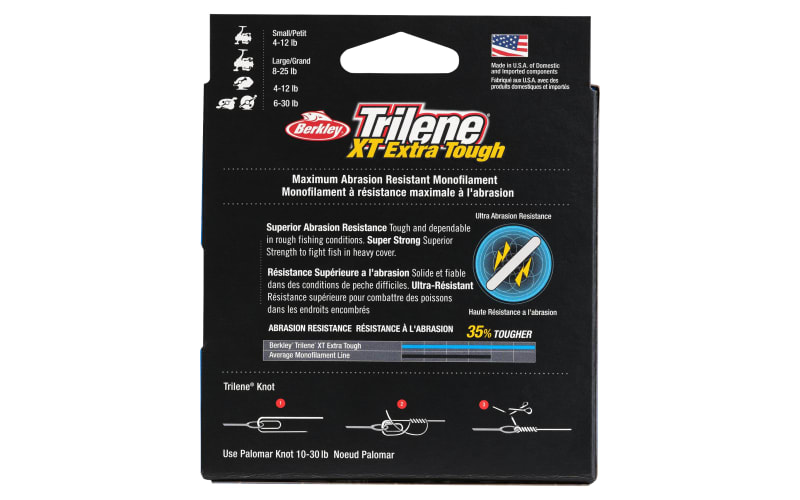 Berkley Trilene XT Filler 0.010-Inch Diameter Fishing Line, 6