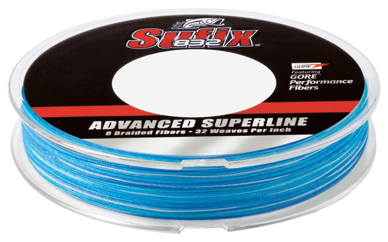 Sufix 832 Braid - 80lb - Coastal Camo - 600 yds
