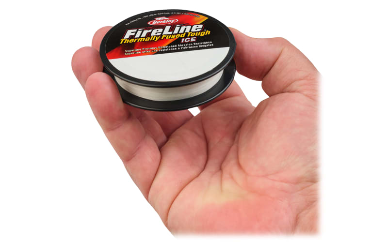 berkley fireline crystal micro ice fishing line FireLine Superline, Crystal, 2lb | 0.9kg, 50yd Berkley FireLine Fishing Line