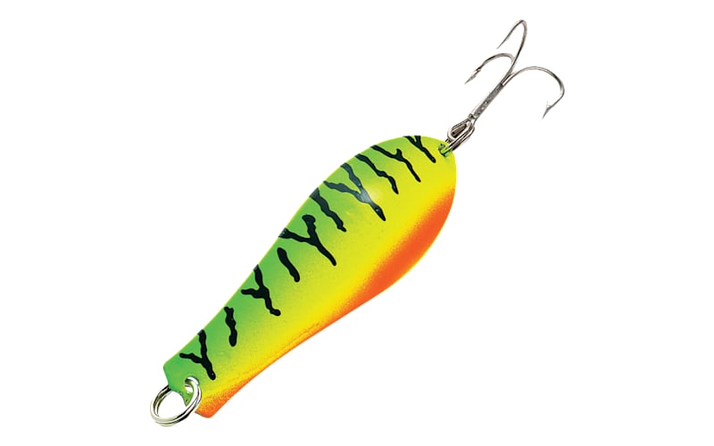 doctor spoon fishing lure Papa Doc w/ Tinsel Tail  Musky Shop Available in 32 colours and jewellery like finishes with lazer sharp premium treble hooks Doctor Spoon Original Yellow/Red 5