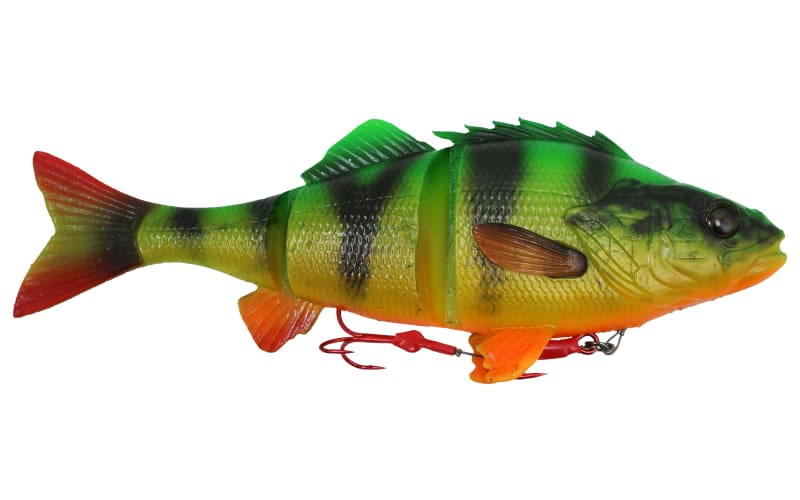  Savage Gear 4Play Pro Fishing Bait, 3/4 oz, Yellow Perch,  Realistic Contours, Colors & Movement, Durable Construction, Rigged with SG  ST36 Trebles, PHP Colors : Sports & Outdoors