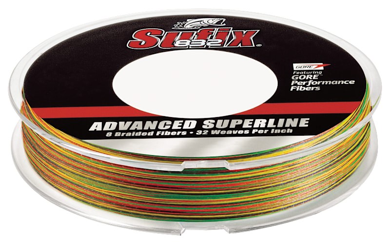 Sufix 832 Advanced Superline Braid Fishing Line 150-Yard Spool