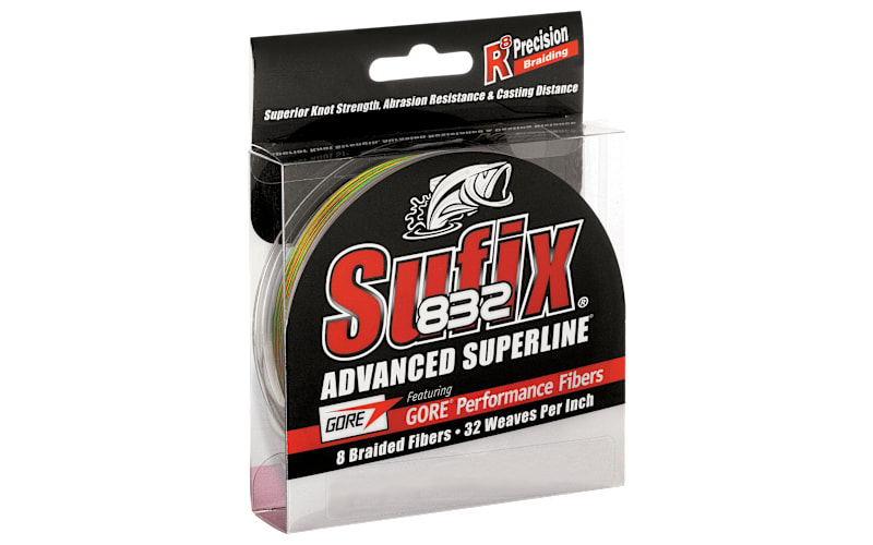Sufix 832 Advanced Superline Braid Fishing Line 300-Yard Spool