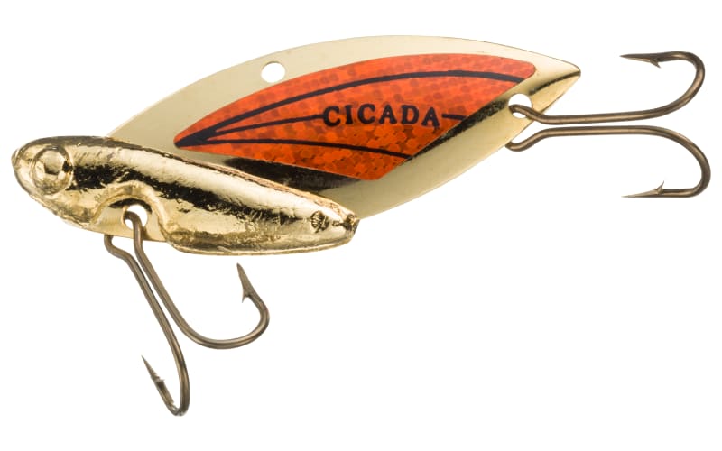 Reef Runner Cicada Lure, 3/8-Ounce, Silver/Chartreuse