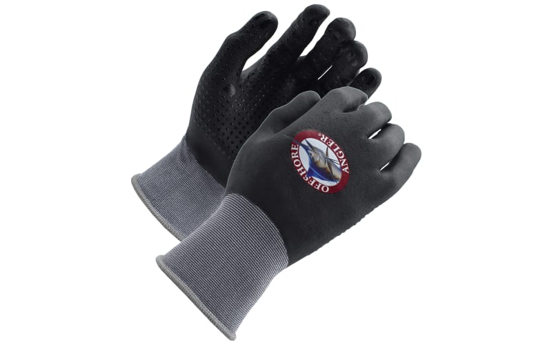 Offshore Angler Nitrile/PU Coated Gloves for Men | Bass Pro