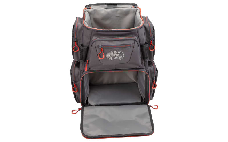 Fishing Tackle Large Backpack- Salt Water Resistant Fishing Bag / Organzier  34L