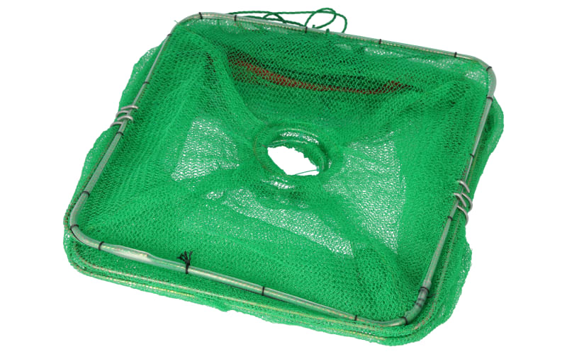 Offshore Angler Collapsible Live Bait Trap - 10 x 10 x 18 - Green