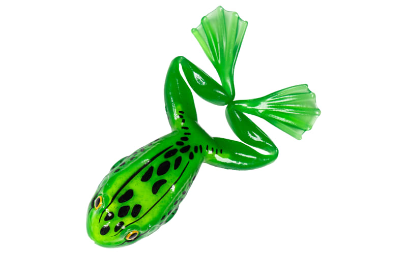 amazon collapsible fishing net 5 Largemouth Bass Baits Model:30 lb Test - Yellow color-brown-bullfrog This New Joy Fish