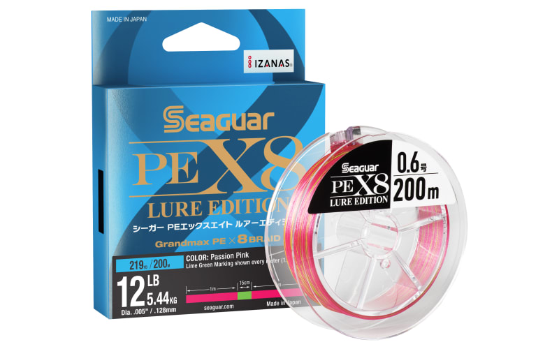 PokipokiDRAW A LINE Seaguar PEX8 Lure Edition Braided Fishing Line | Bass Pro Shops