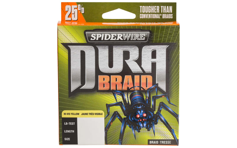 cabelas braided fishing line Toro Tamer 16 Strand Hollow Braid 2500YD be sure to look over PowerPro lines designed for fly fishing backing Vicious Fishing Standard Braid Fishing