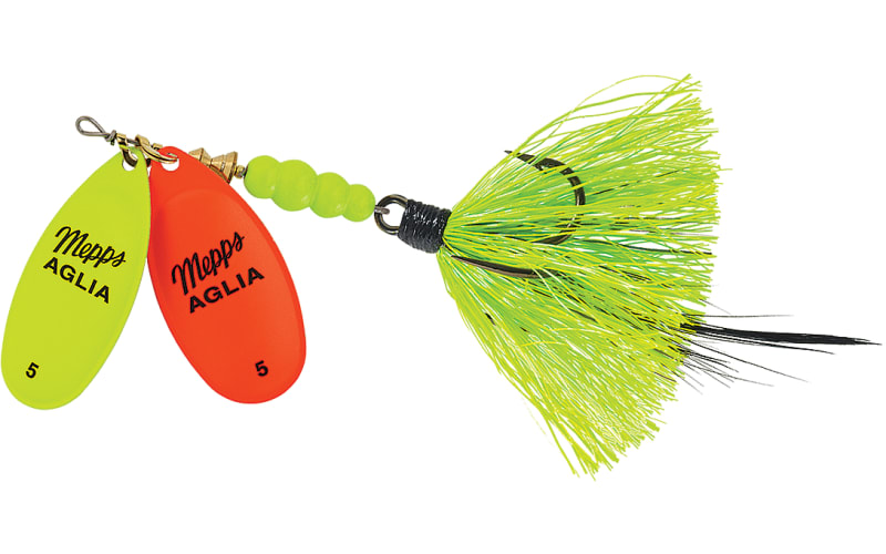 Mepps Double-Blade Aglia - Chartreuse
