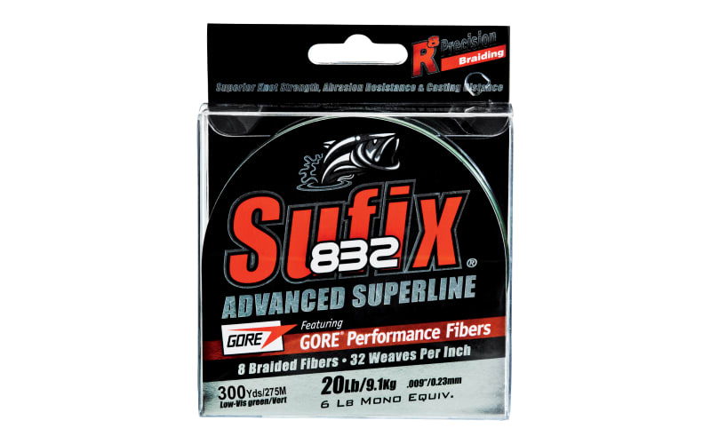 12lb Sufix サフィックス 832 アドバンスドレッドコア100Yrd 12lb Sufix サフィックス 832 アドバンスドレッドコア100Yrd