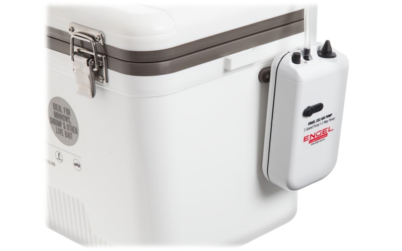 ENGEL 30 Quart Insulated Live Bait Fishing Dry Box Cooler with