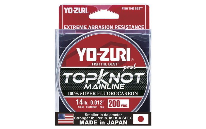 Bas De Ligne Fluorocarbone Yo Zuri Super Fluoro - 20lb, 30 Yards, Diamètre 0,38mm. Clair Et Discret, Pour Des Touches Assurées. Neuf.