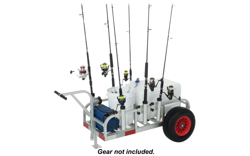 Offshore Angler Deluxe Beach Cart with Poly Wheels