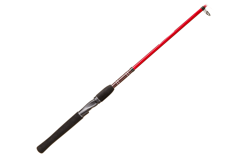 Bass Pro Shops Power Plus Graphite Telescopic Spinning Rod - Aluminum