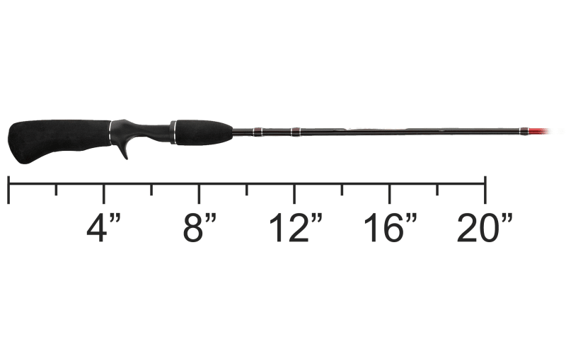 Bass Pro Shops Power Plus Graphite Telescopic Casting Rod Bass