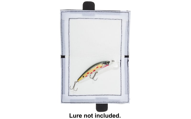 The Lure Jacket Junior 6W x 7L (3)-Pack; Fishing Lure Wrap, Lure Cover