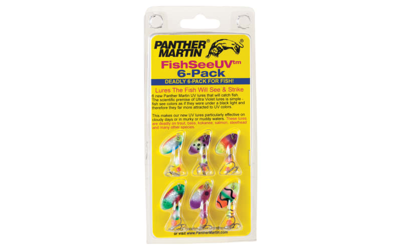 Panther Martin FishSeeUV 6-Pack Spinner Kit