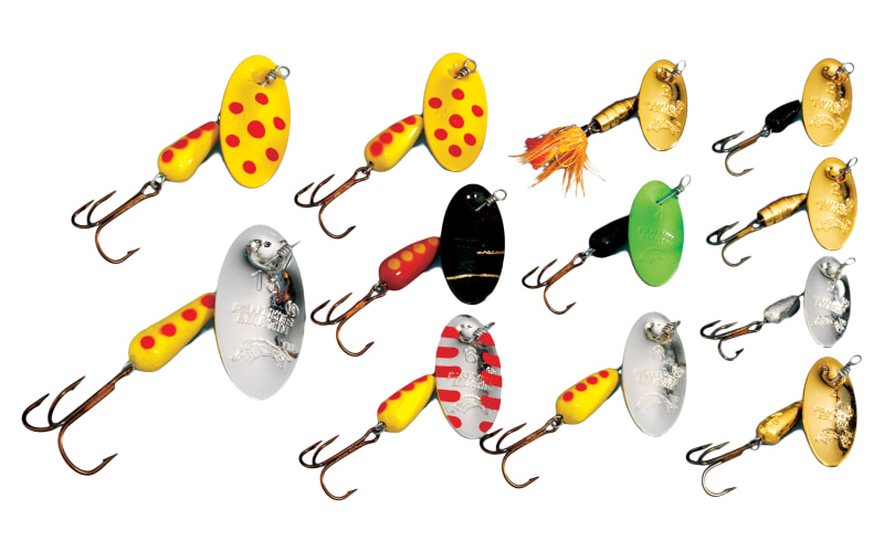 bass lures spinners Panther Martin BA6 and Trout Annihilators Spinner Kit RUNNERr is a premium quality spinnerbait type of fishing tackle Fishing Lures Musky Spinnerbaits Fishing
