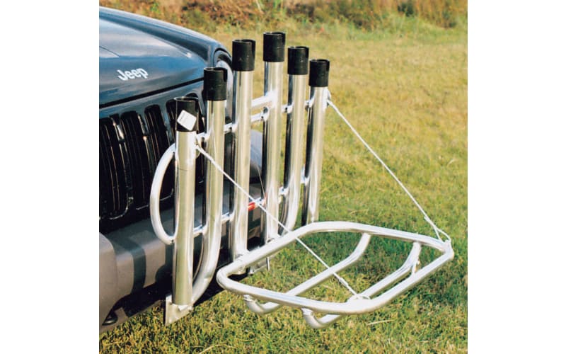 Jeep fishing rod discount holder trailer hitch