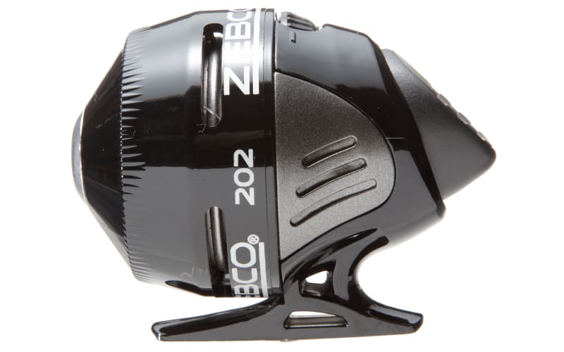 Zebco 202 - Spin Cast Fishing Reel - Dark Red