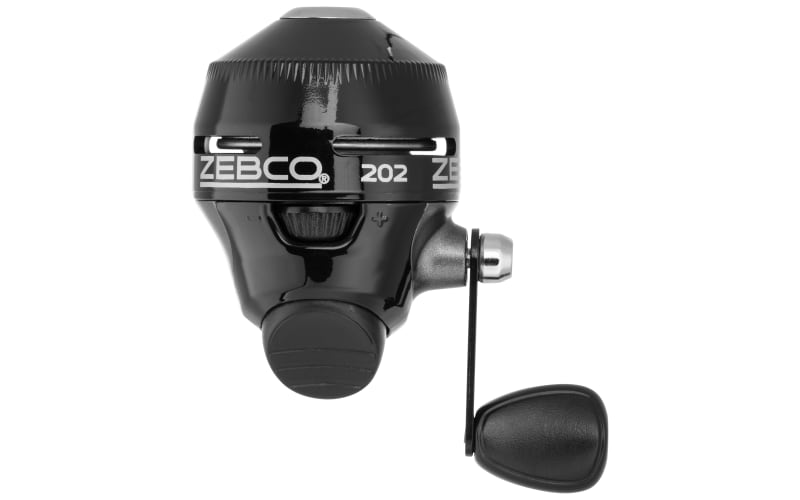Used Zebco 202 Reel Handle - Black Knob - For Later US Made Models