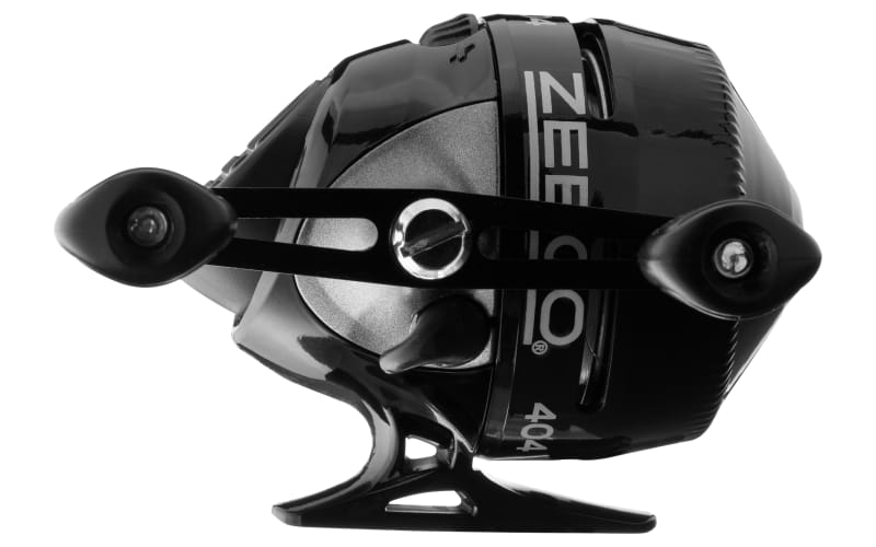 ZEBCO REEL FISHING Reel 404 Wide Range Powertrain Drag Gray $8.95