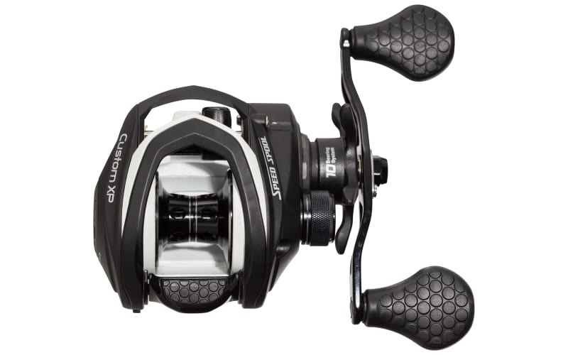 Black Spinning Combo Team Lew's Custom Black XP Baitcast