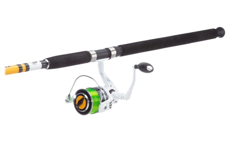 Bass Pro Shops King Kat Rod and Reel Spinning Combo