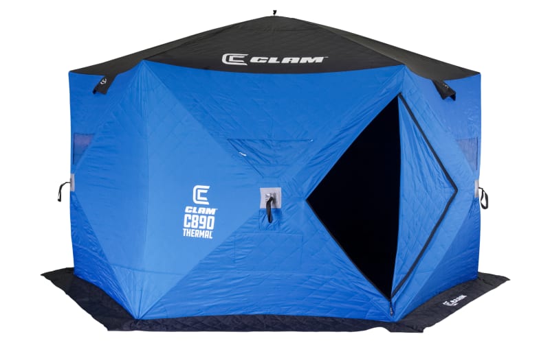 Clam C-890 Thermal Hub Ice Shelter | Bass Pro Shops