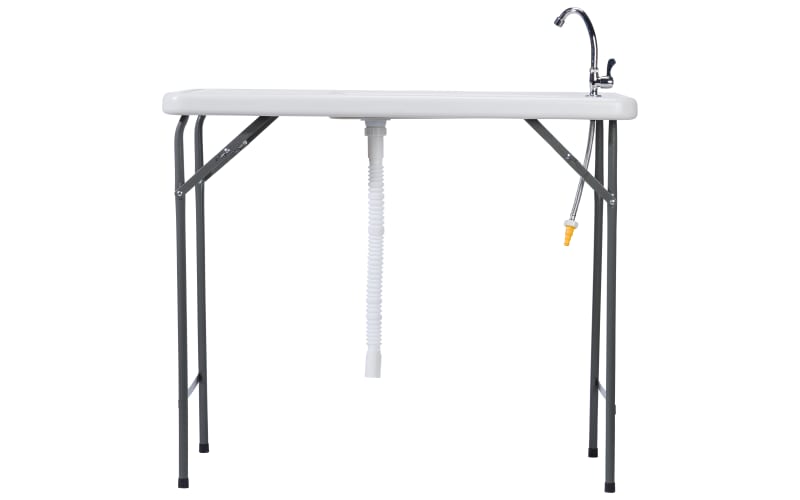 Folding online fillet table