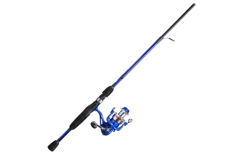 Bass Pro Shops Quick Draw Telescopic Spinning Combo - 6'6" - Medium Light - 5.1:1