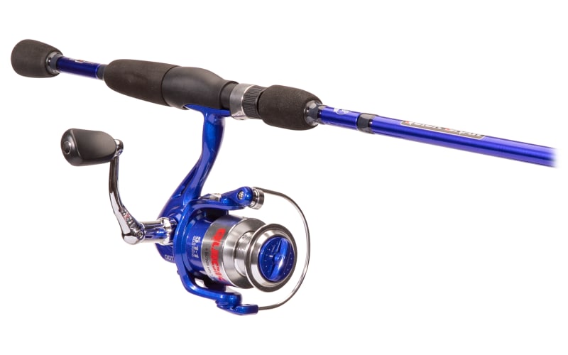 Bass Pro Shops Quick-Draw Telescopic Spinning Combo - Aluminum