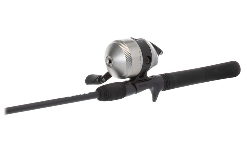  Zebco 33 Micro Spincast Reel and Fishing Rod Combo, 4-Foot  6-Inch 2-Piece Durable Fiberglass Fishing Pole, Quickset Anti-Reverse  Fishing Reel with Bite Alert, Includes 35-Piece Tackle Kit, Silver : Sports