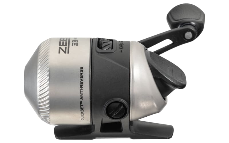 Zebco 33 Micro Spincast Fishing Reel, Quickset Anti-Reverse with